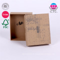 hochwertige billige Recycling-Kraftpapier-Box für Zubehör